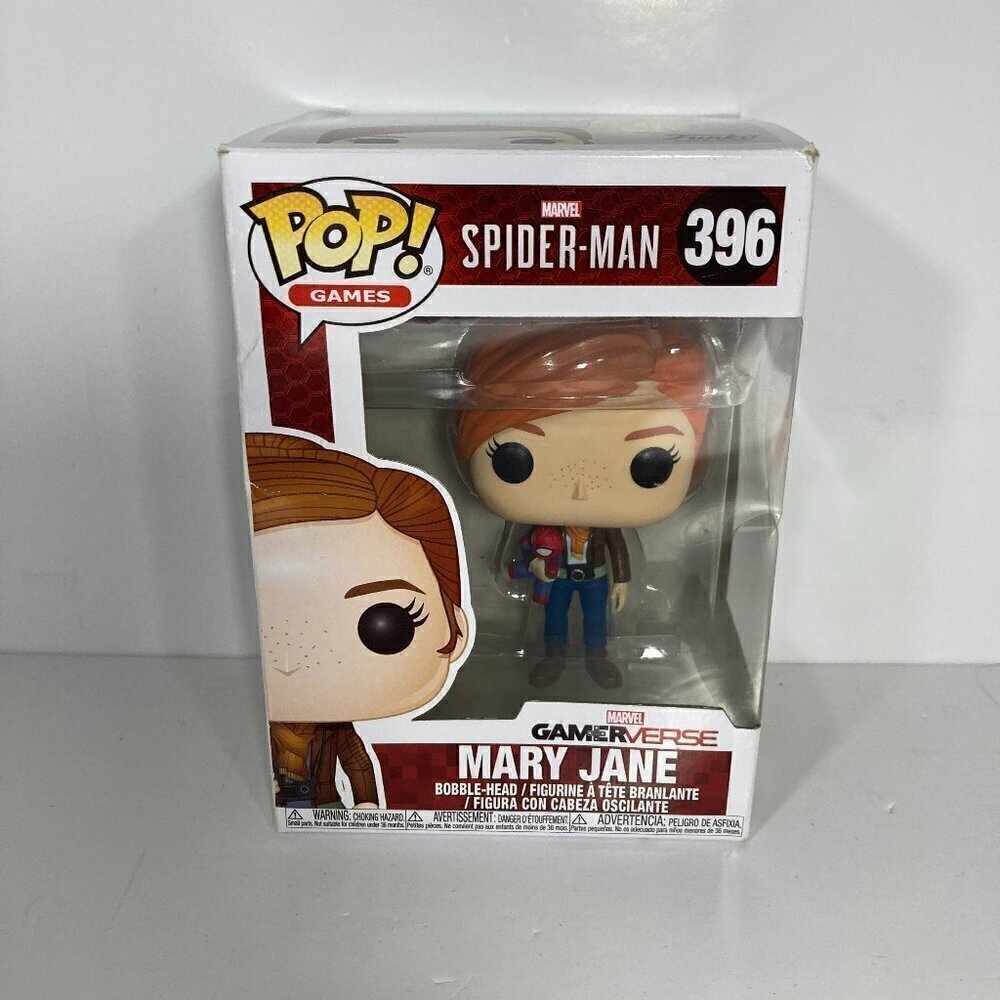 Funko Pop Mary Jane 396 Marvel Spider-Man‎ Vinyl Figure